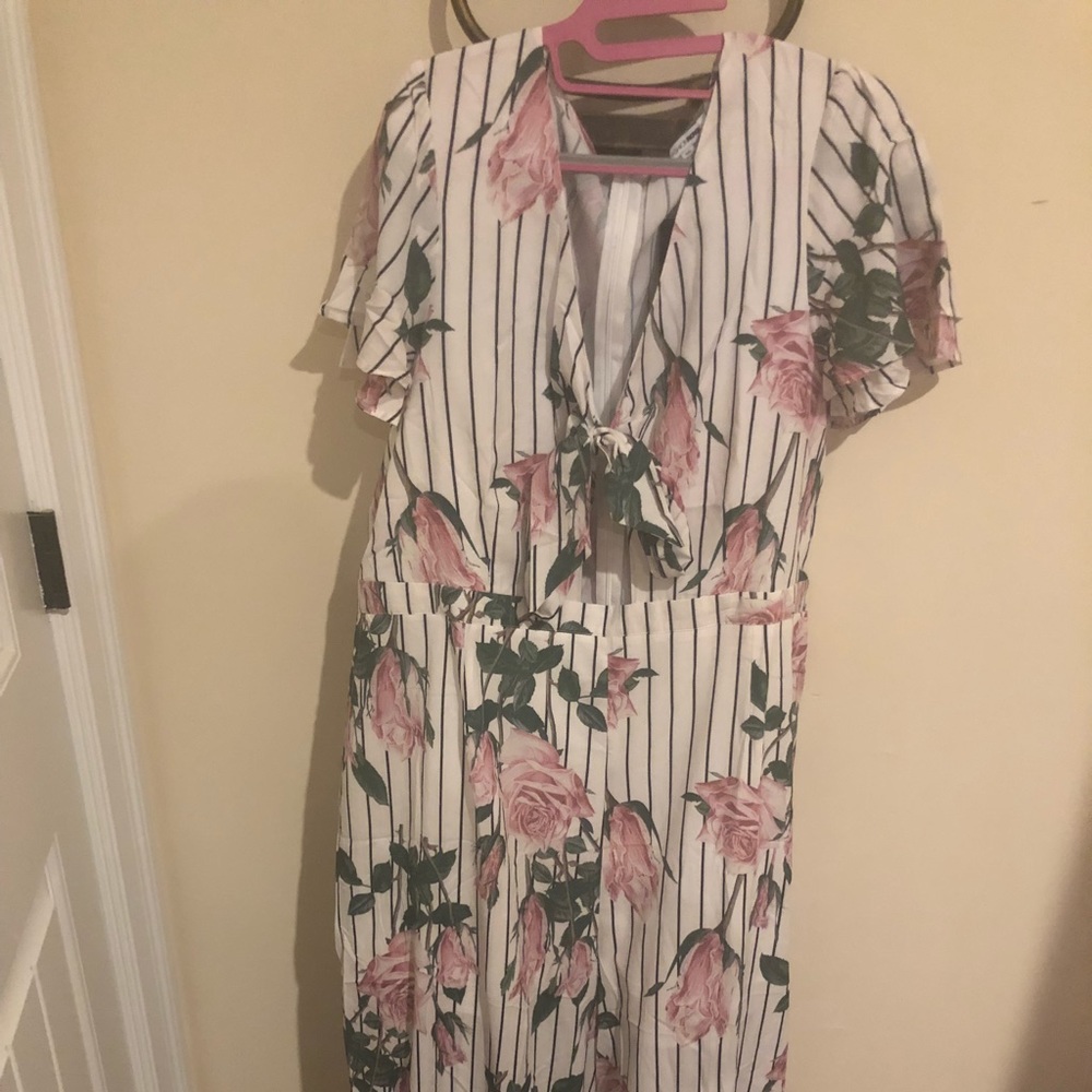 Flowery Jumpsuit